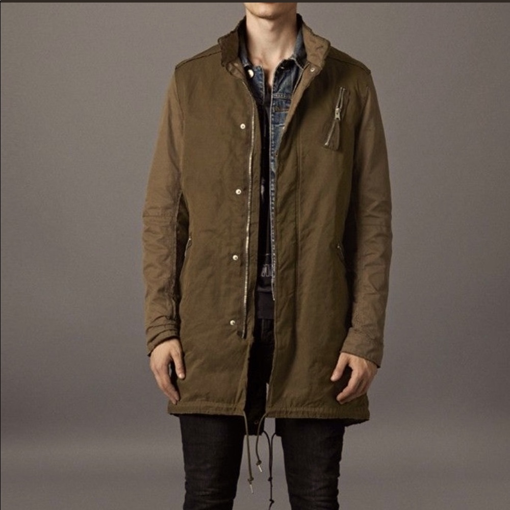 ALLSAINTS AINO KHAKI PARKA